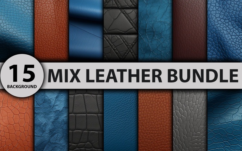 Leather background bundle template Background