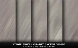 Stone Brown Grainy Texture Backgrounds