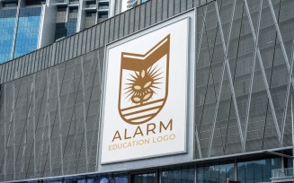 Alarm Education logo Template