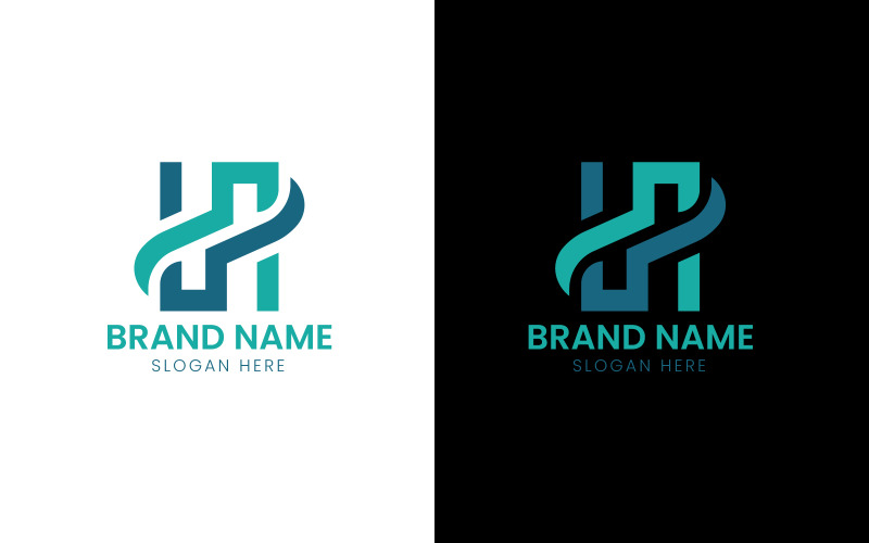 Letter H company logo-862 Logo Template