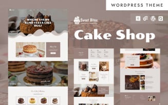 Sweet Bite - Cake Shop & Pastry WordPress Elementor Theme