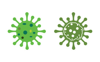 Virus pandemic medical vector illustration template v.1