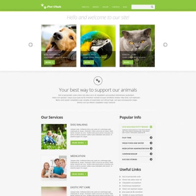 Animals & Pets Responsive Joomla Template
