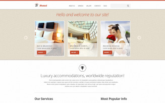 Hotels Responsive Joomla Template