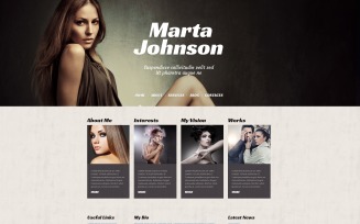 Model Agency Responsive WordPress Theme