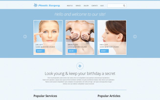Plastic Surgery Responsive Joomla Template