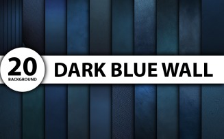 Dark Blue Textured Background Bundle