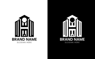 Graduation Real estate apartment logo-869