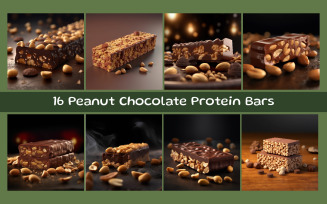 Peanut Chocolate Protein Bars