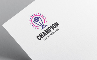 Champions Trophy Logo Template