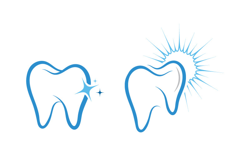 Dental Medical Health Care Logo icon vector design template v.12 Logo Template