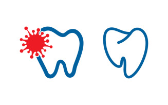 Dental Medical Health Care Logo icon vector design template v.14