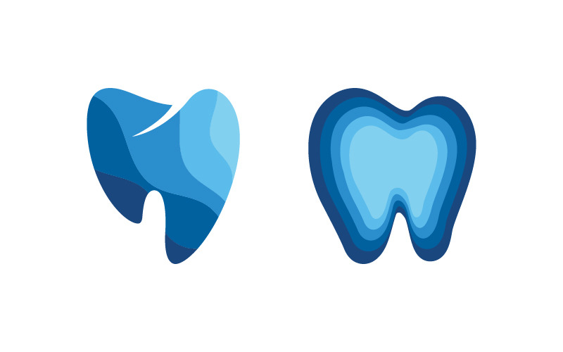 Dental Medical Health Care Logo icon vector design template v.17 Logo Template