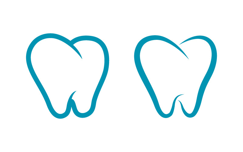 Dental Medical Health Care Logo icon vector design template v.3 Logo Template