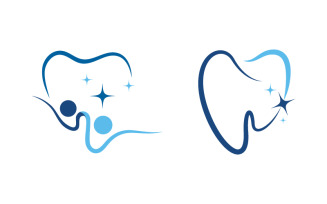 Dental Medical Health Care Logo icon vector design template v.9