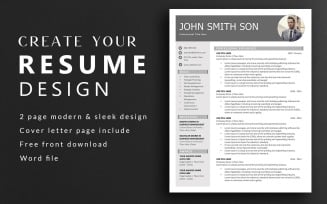Remarkeble Resume template