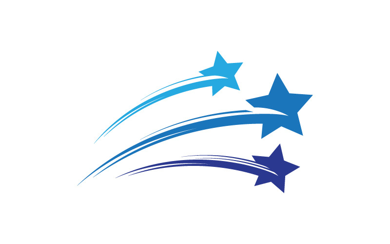 Creative concept Star icon Template vector illustration v.7 Logo Template