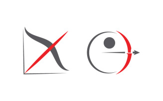 Archery Sport Logo icon illustration design template v.9