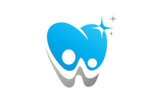 Dental Medical Health Care Logo icon vector design template v.7