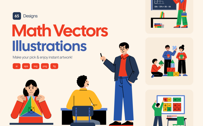 Math Illustrations Collection