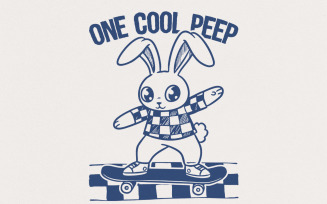 One Cool Peep png, Boys Easter png, Easter png for Kids, Retro Easter png, Happy Easter png, Chicks