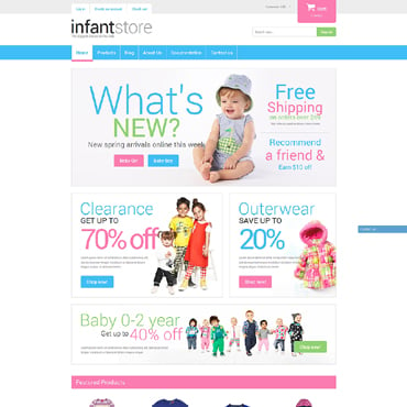Baby Store Shopify Themes 50668