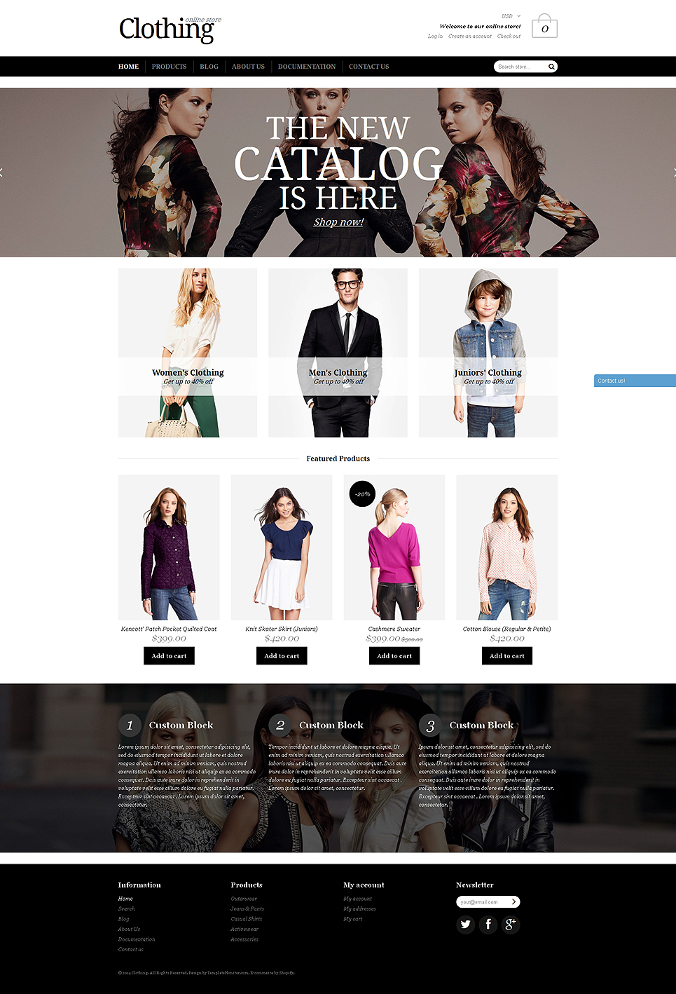 Apparel Responsive Shopify Theme New Screenshots BIG