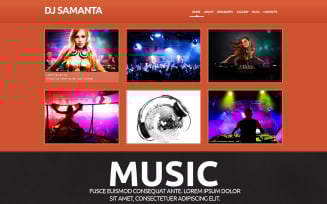 Music Responsive WordPress Theme