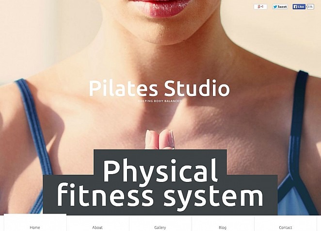 Yoga Premium Flash CMS Theme Big Screenshot Yoga Flash CMS Template New Screenshots BIG