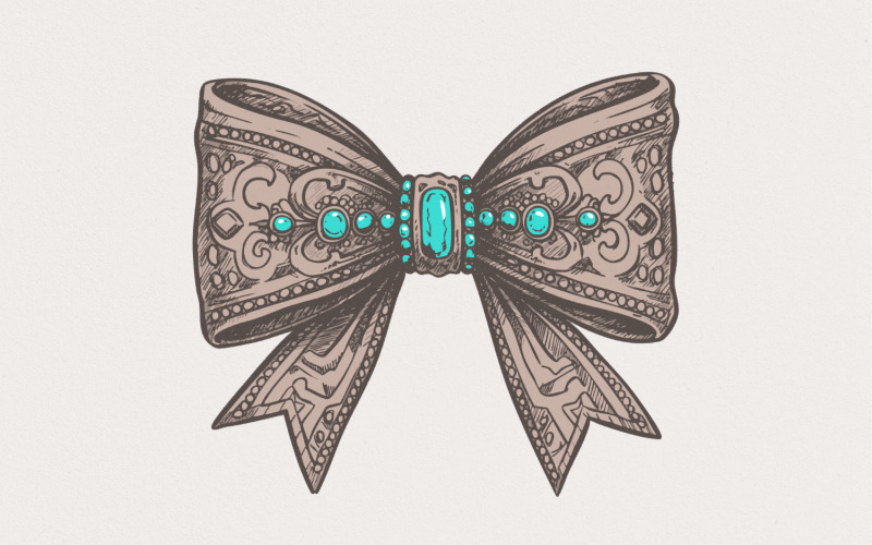Western PNG Coquette Cowgirl Digital Download, Leather Bow Sublimation Design, Trendy Mama, Howdy Illustration