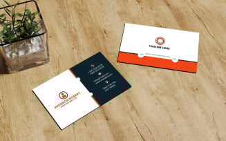 Elegant and Unique Business Card Design