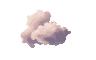 The Cloud vector art illustration