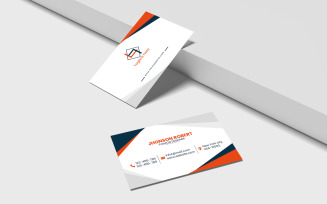 Expertly designed template for a business card