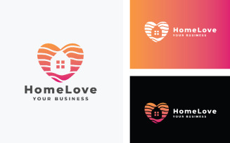 Home Love Company Logo Template