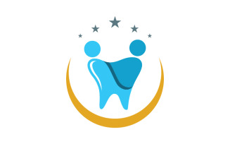 Dental Medical Care Logo icon vector design template v.2