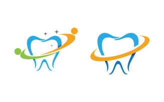 Dental Medical Care Logo icon vector design template v.5