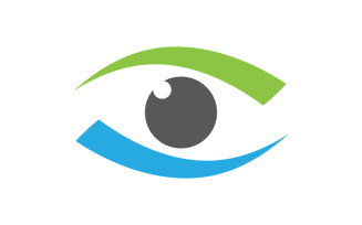 Branding Corporate Health Eye Care vector Logo design v.12