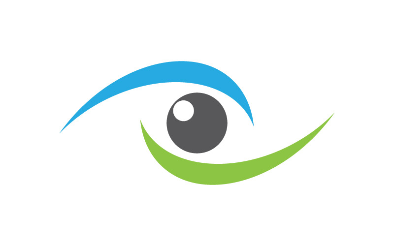 Branding Corporate Health Eye Care vector Logo design v.13 Logo Template