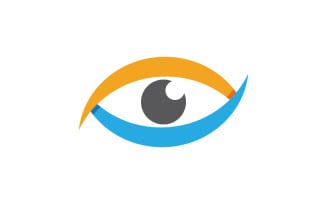 Branding Corporate Health Eye Care vector Logo design v.14