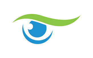 Branding Corporate Health Eye Care vector Logo design v.4