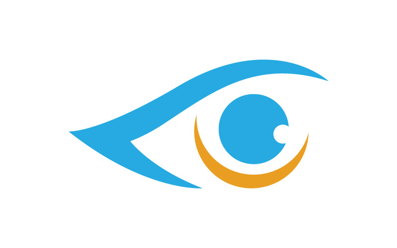 Branding Corporate Health Eye Care vector Logo design v.6 Logo Template