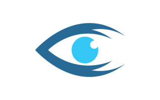 Branding Corporate Health Eye Care vector Logo design v.8