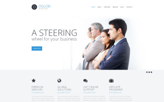 Business & Services Responsive Website Template