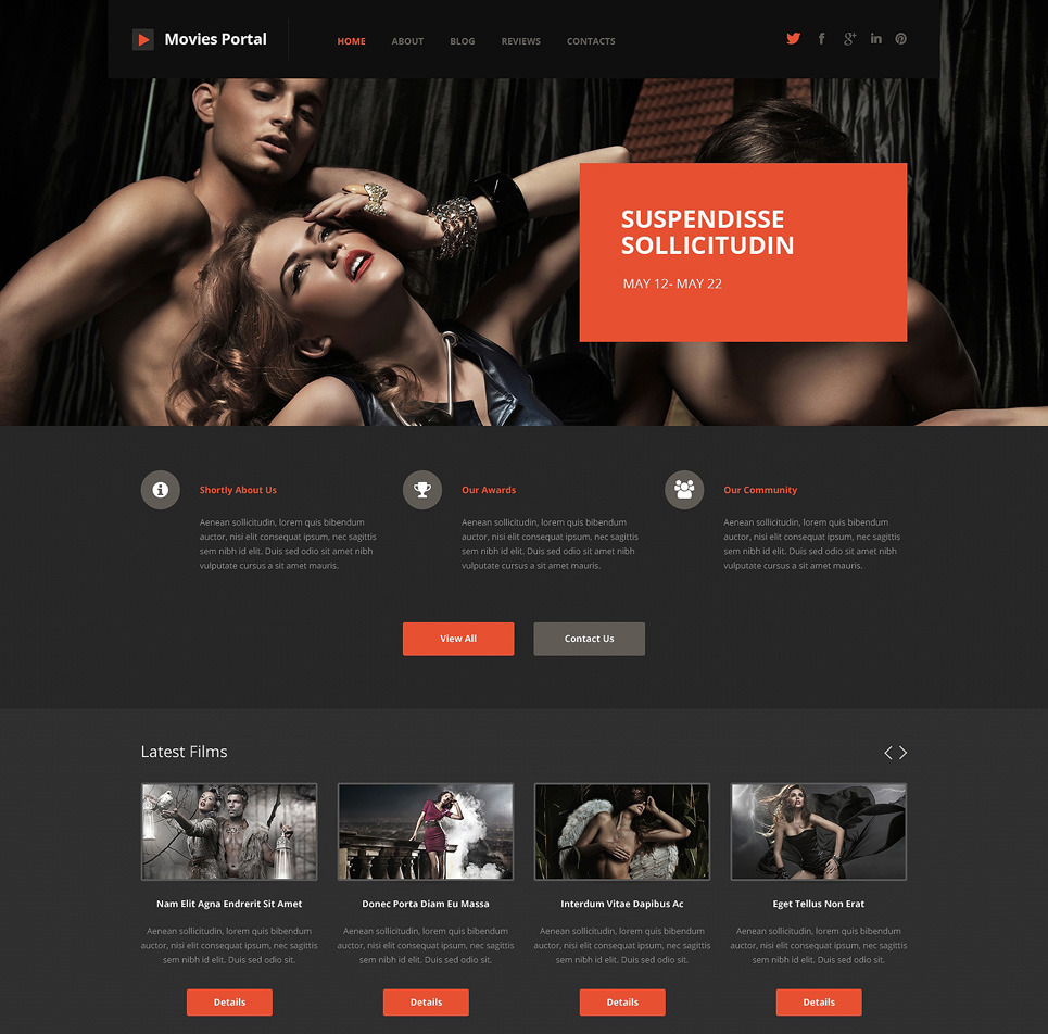 Sculpture WPML ready WordPress Template Big Screenshot Sculpture Responsive WordPress Theme New Screenshots BIG