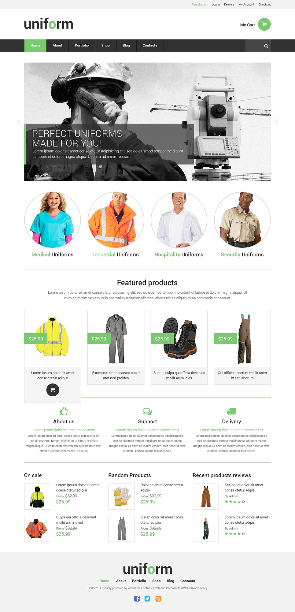 Uniform Store Responsive WooCommerce Theme New Screenshots BIG