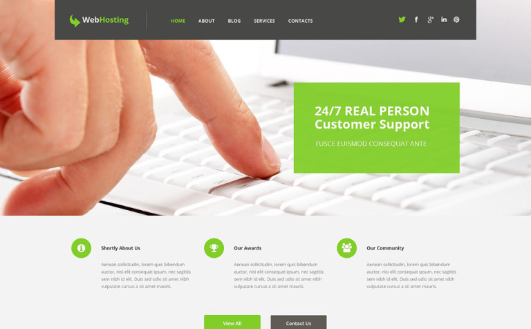 Web Development Responsive WordPress Theme Big Screenshot Web Development Responsive WordPress Theme New Screenshots BIG