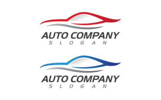 Racing Auto car Logo Template vector illustration v.4