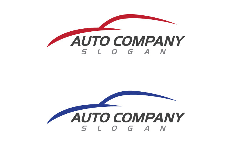 Racing Auto car Logo Template vector illustration v.7