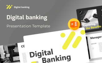 Digital Banking PowerPoint Presentation Template