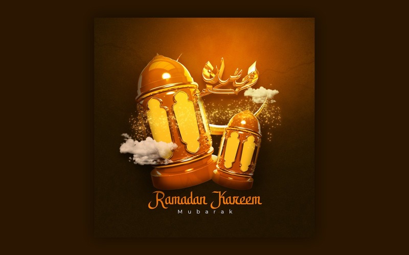Ramadan Kareem Social Media Template Design